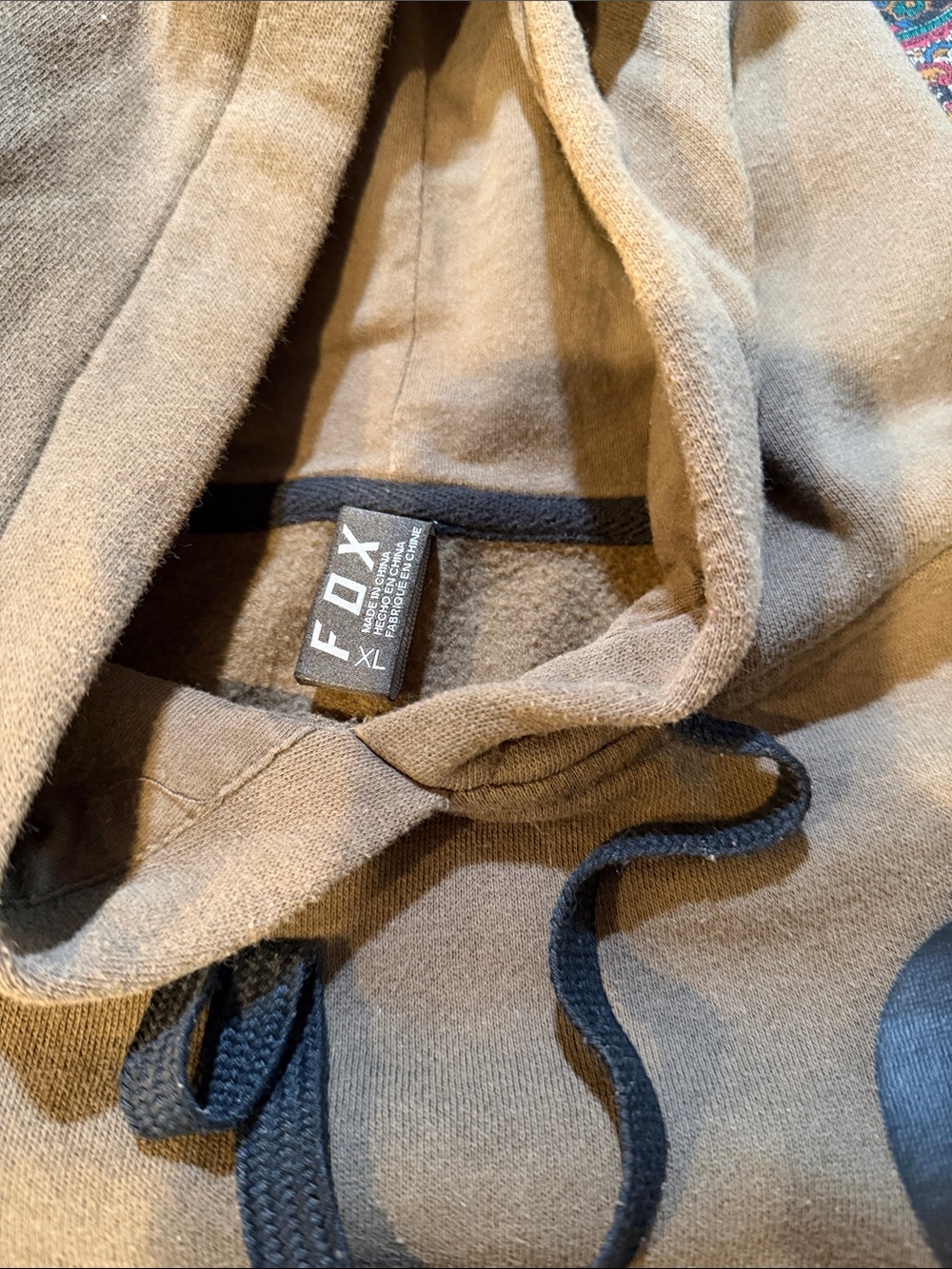 #488. Fox racing hoodie. Xl - Picture 6 of 10